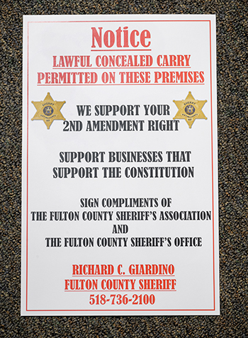 concealed carry poster