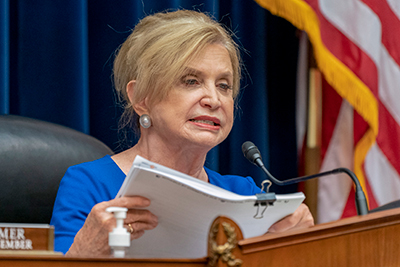 House Oversight Committee Chair Rep. Carolyn Maloney