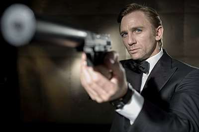 James Bond with Suppressor