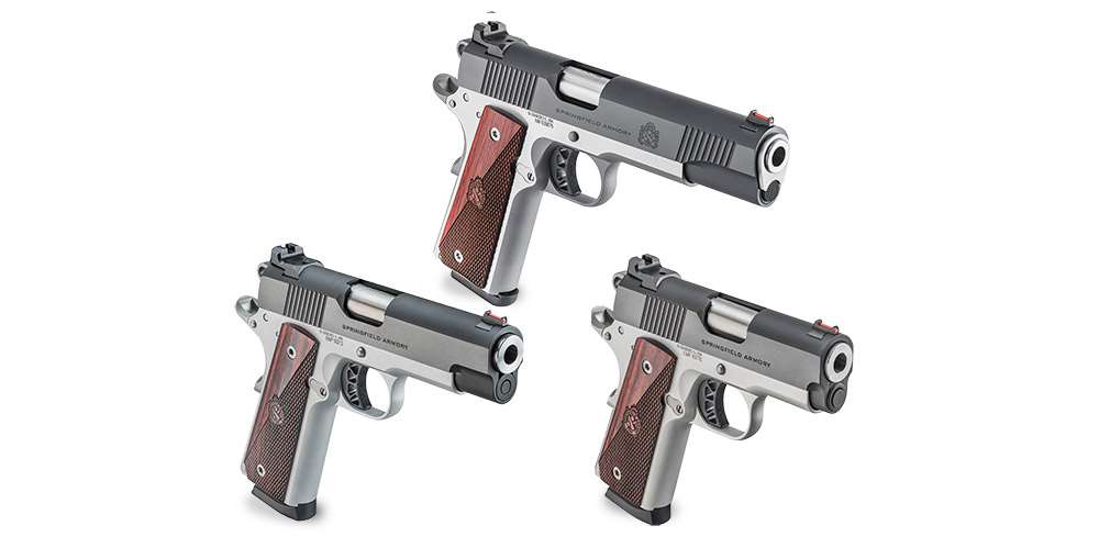 variety of pistols
