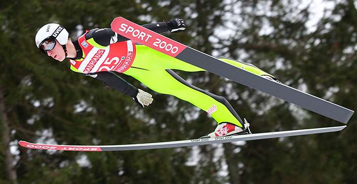 Fairall learned as an Olympic ski jumper