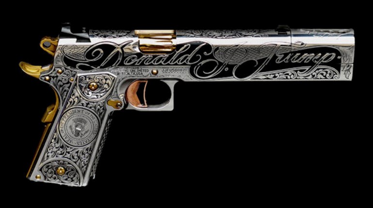 Gun Commemorates Trump Presidency | An Official Journal Of The NRA