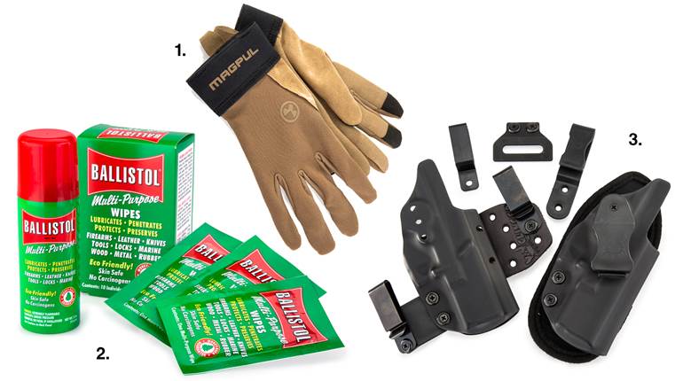 First Gear | Magpul Technical Glove 2.0, Ballistol and Glock 19 Concealment Holster Package | An Official Journal Of The NRA