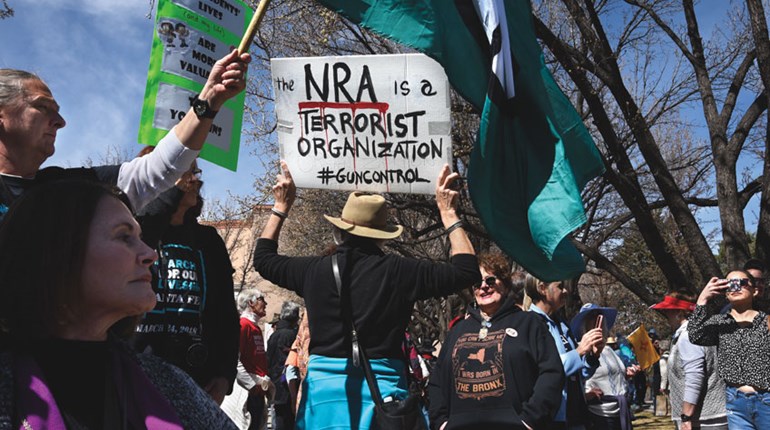 Gun Control Crowd Directs Vitriol at NRA | An Official Journal Of The NRA